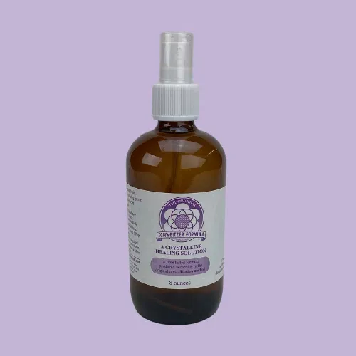 Schweitzer Formula 8oz amber glass bottle